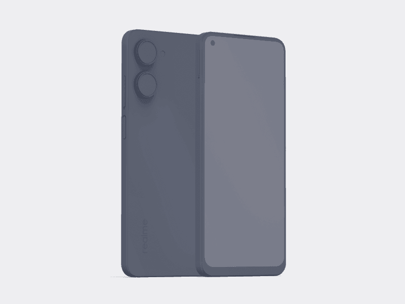 Realme 10 online mockup