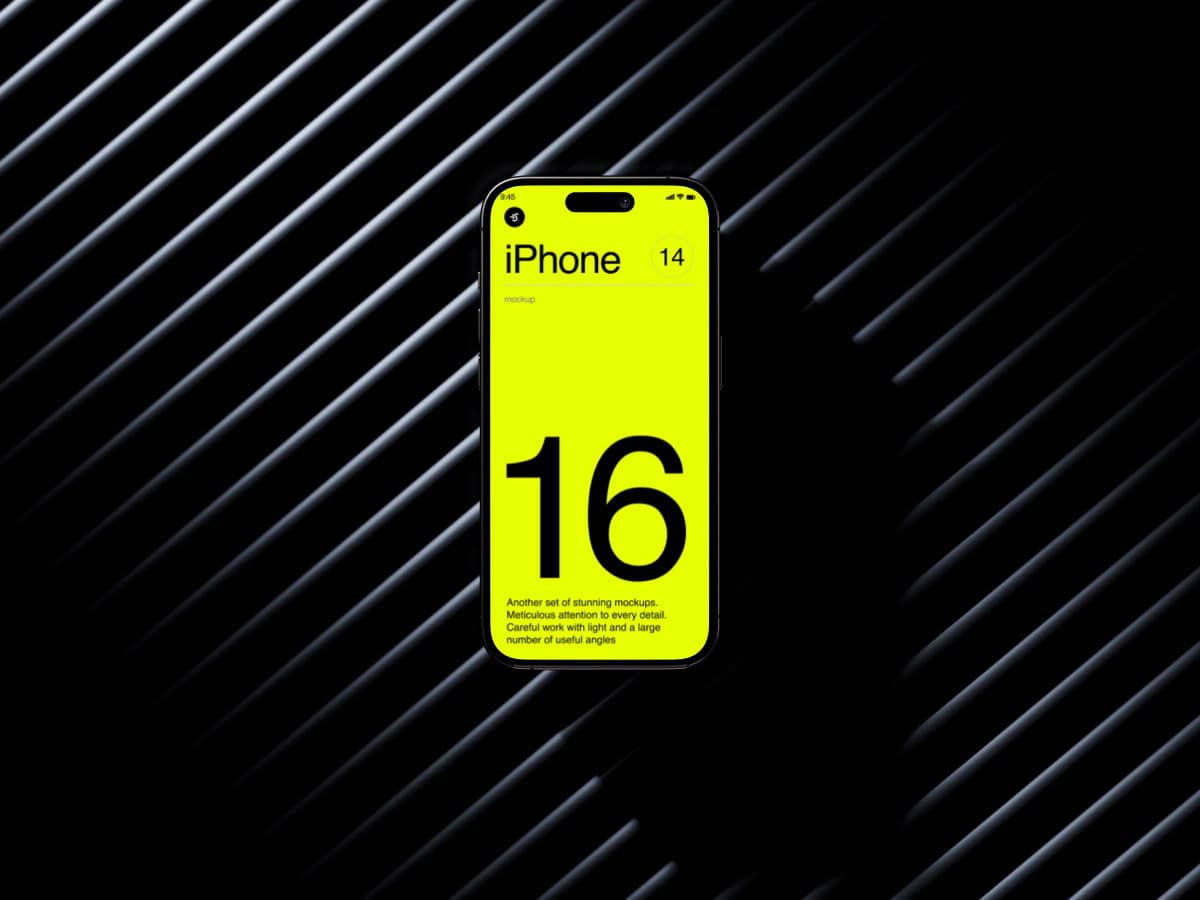 iPhone 14 Pro online mockup