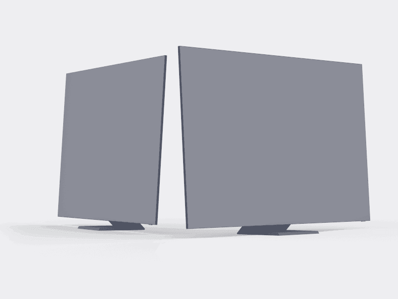 Samsung TV online mockup