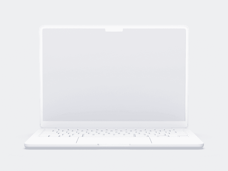 MacBook Air (2022) online mockup