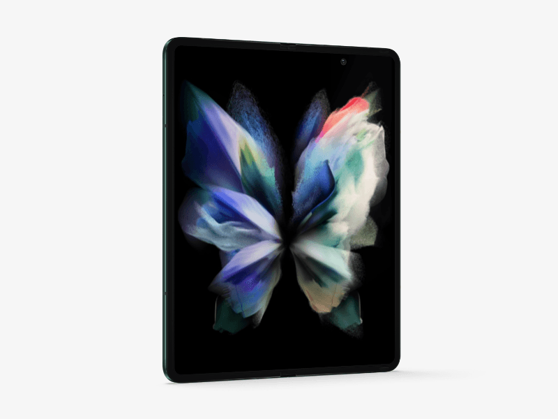 Samsung Galaxy Z Fold 3 online mockup