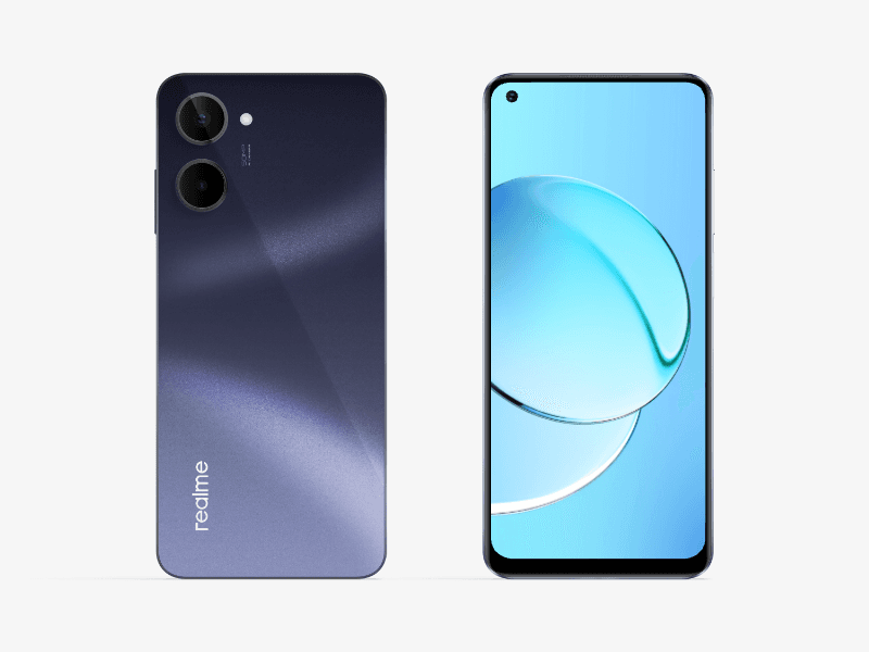 Realme 10 online mockup