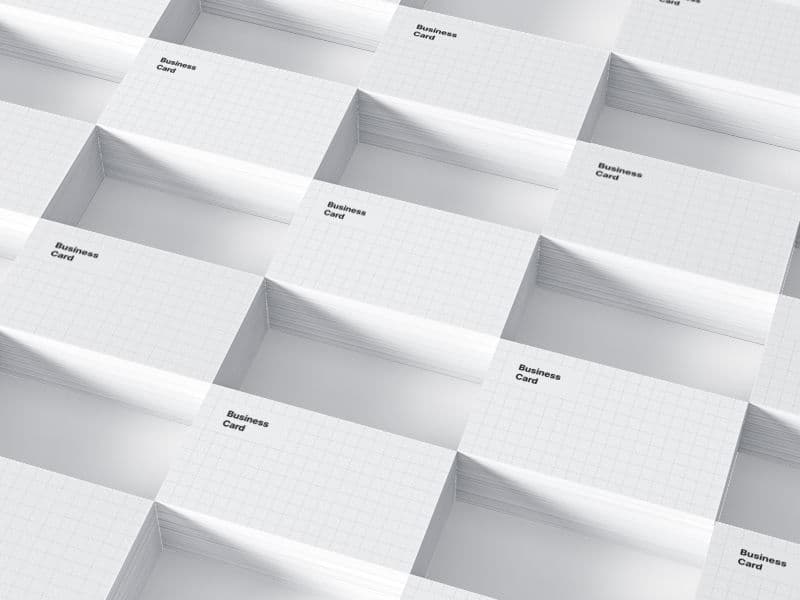 Business Cards online mockup