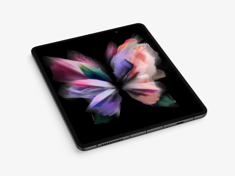 Samsung Galaxy Z Fold 3 online mockup