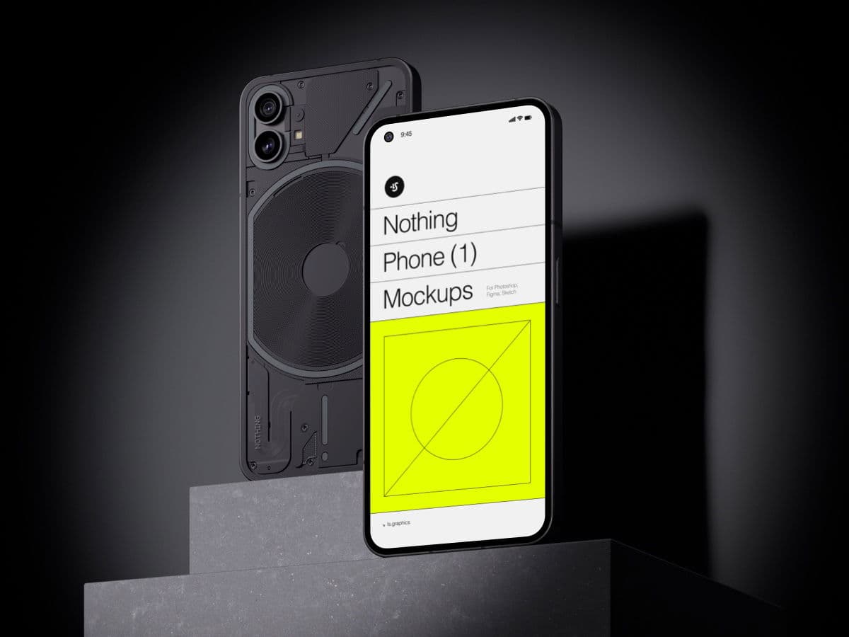 Nothing Phone 1 online mockup