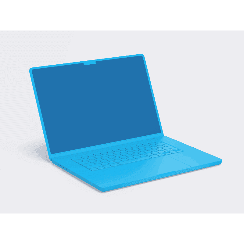 MacBook Pro 16 (2021) online mockup