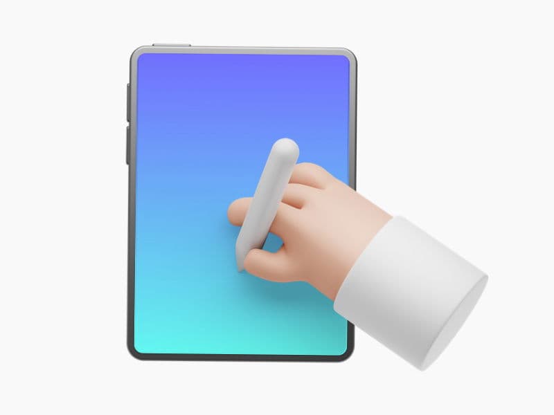 Cartoon Tablet online mockup