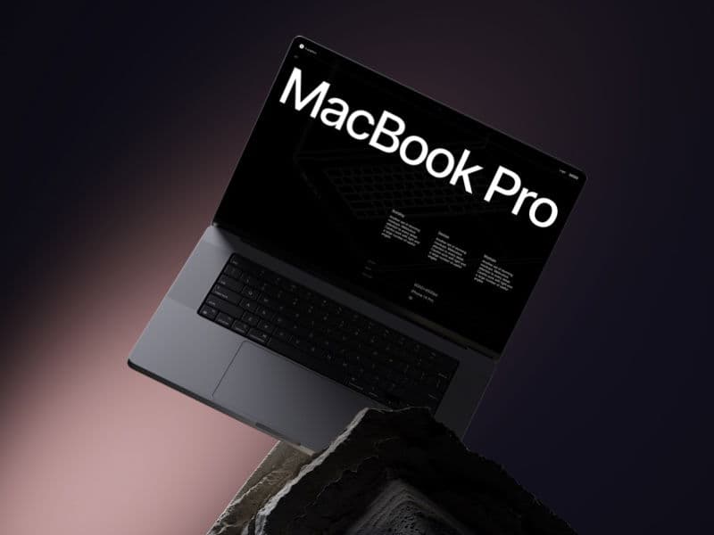 MacBook #11 online mockup