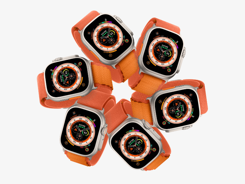 Apple Watch Ultra online mockup