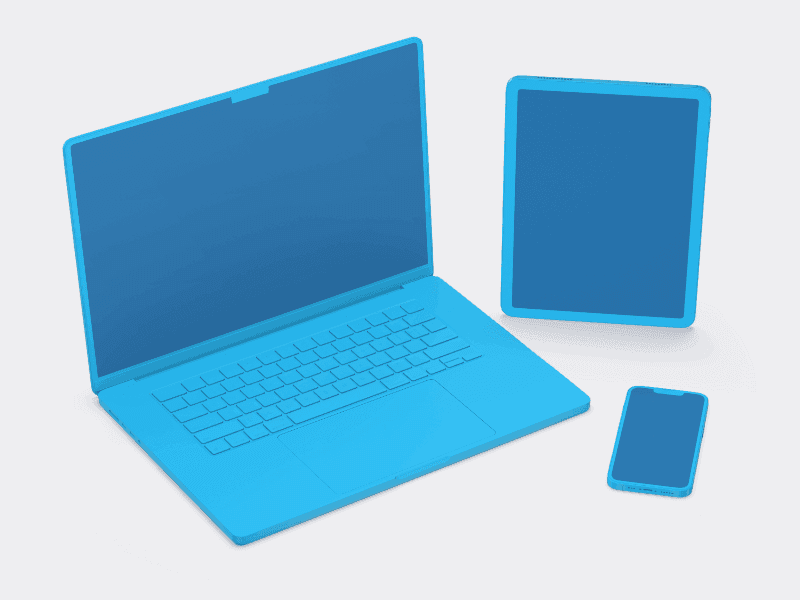 Apple Set online mockup