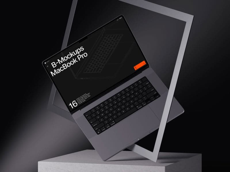 MacBook #03 online mockup