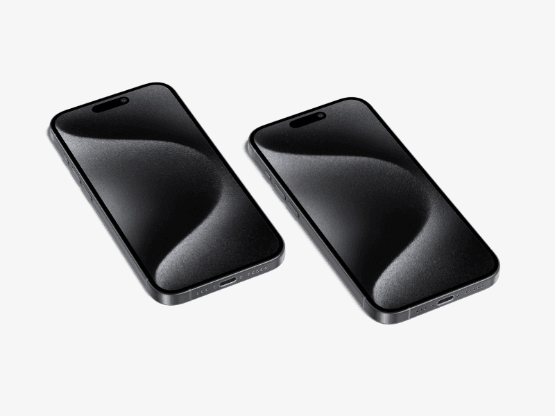 iPhone 15 Pro online mockup