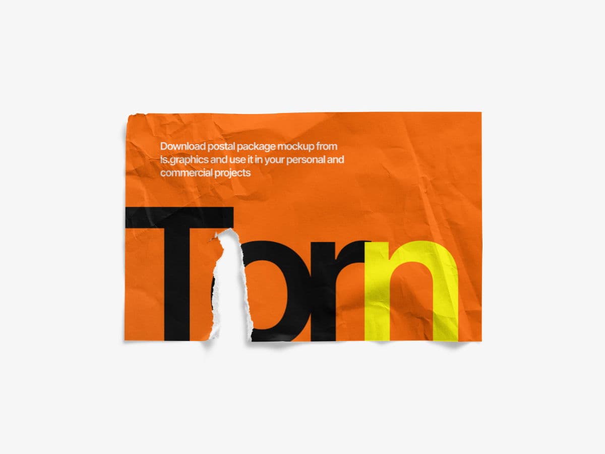 Torn Posters online mockup