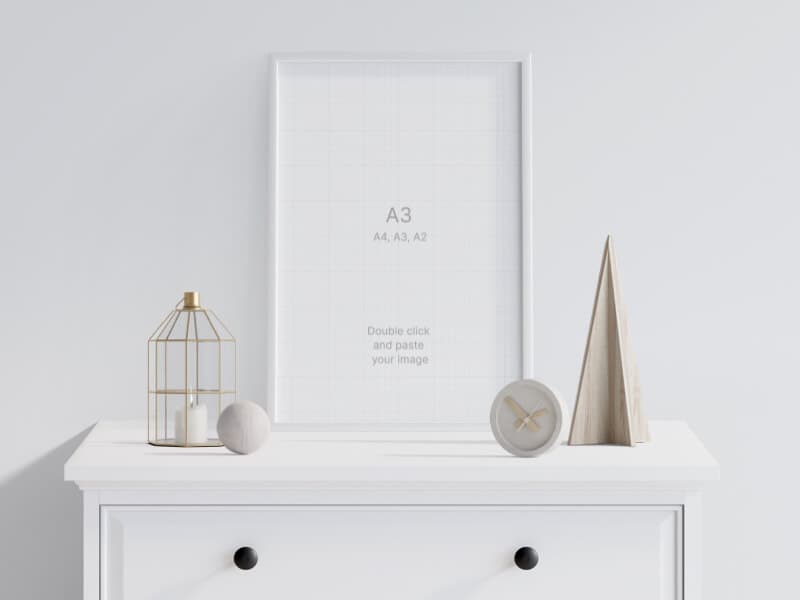 Frames online mockup