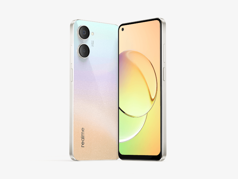 Realme 10 online mockup
