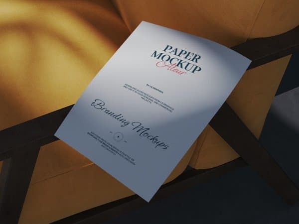 Paper online mockup