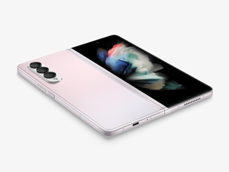 Samsung Galaxy Z Fold 3 online mockup