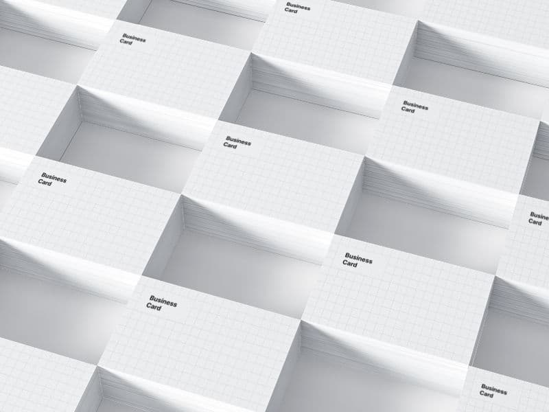 Business Cards online mockup