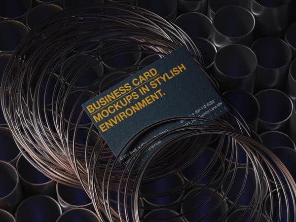 Business Сard online mockup