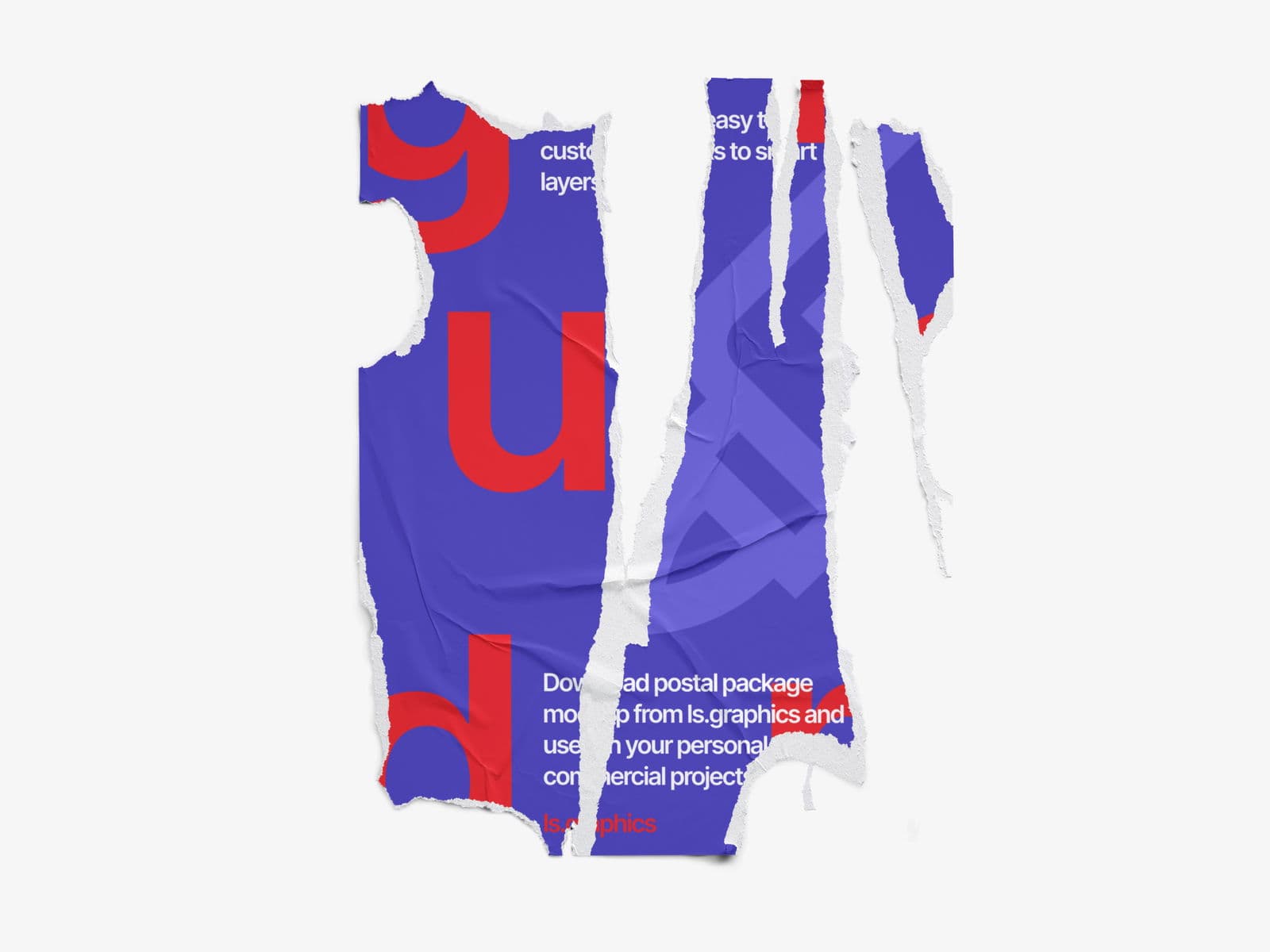 Glued Posters Glossy online mockup