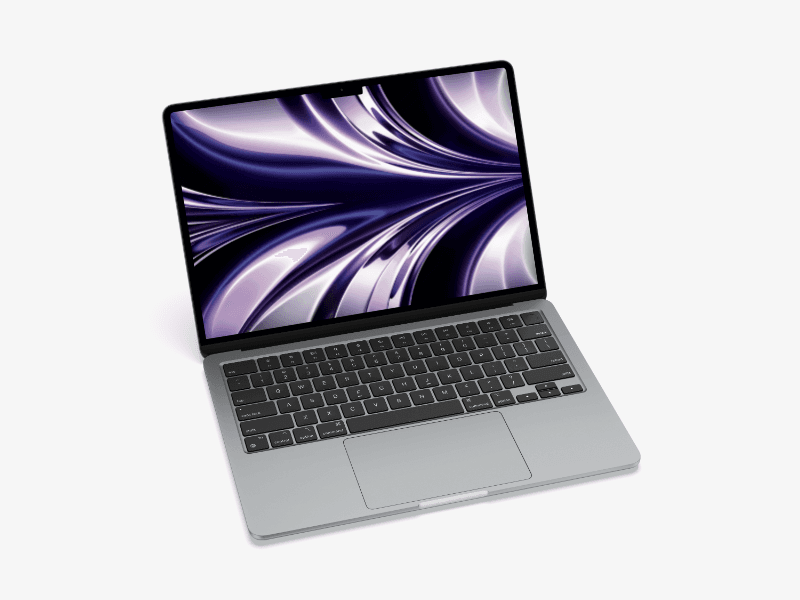 MacBook Air (2022) online mockup