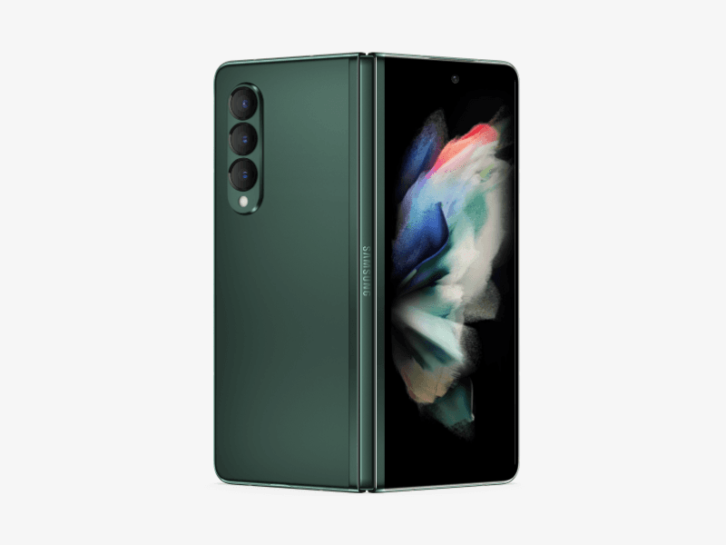 Samsung Galaxy Z Fold 3 online mockup