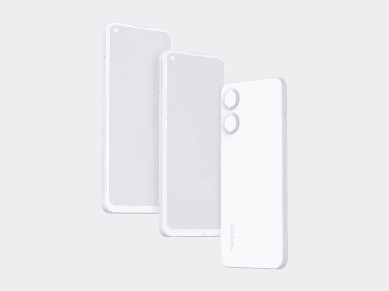 Realme 10 online mockup