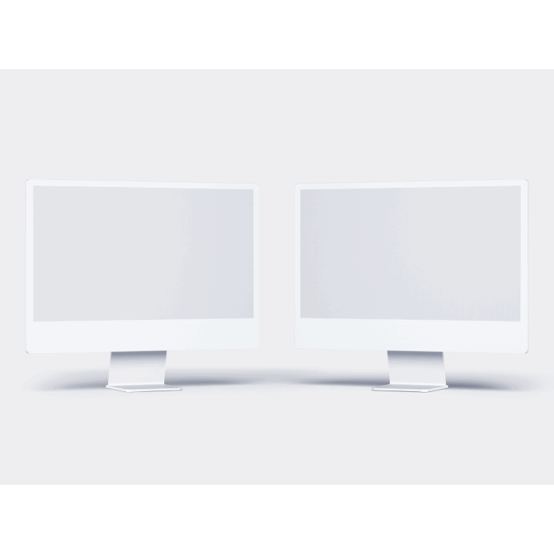 iMac 24 inch online mockup