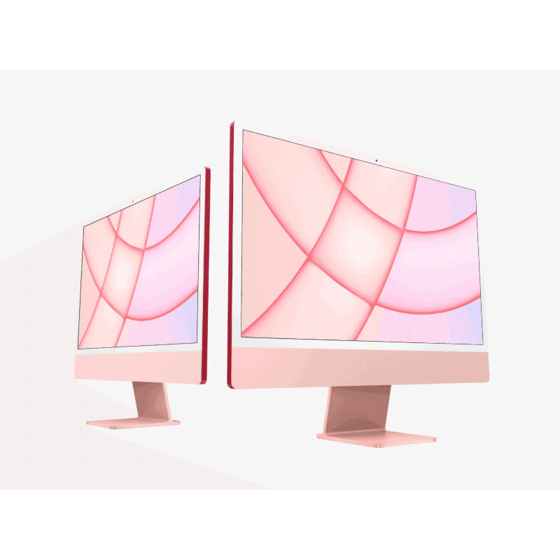 iMac 24 inch online mockup