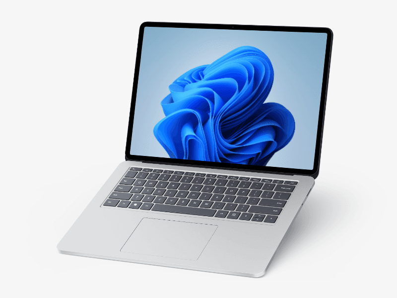 Surface Laptop Studio online mockup