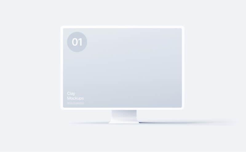 iMac online mockup