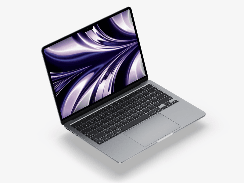MacBook Air (2022) online mockup