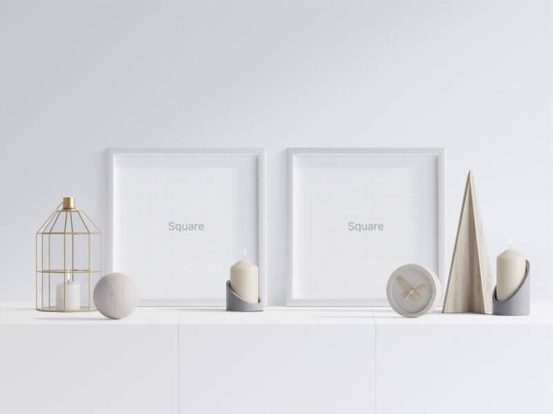 Frames online mockup