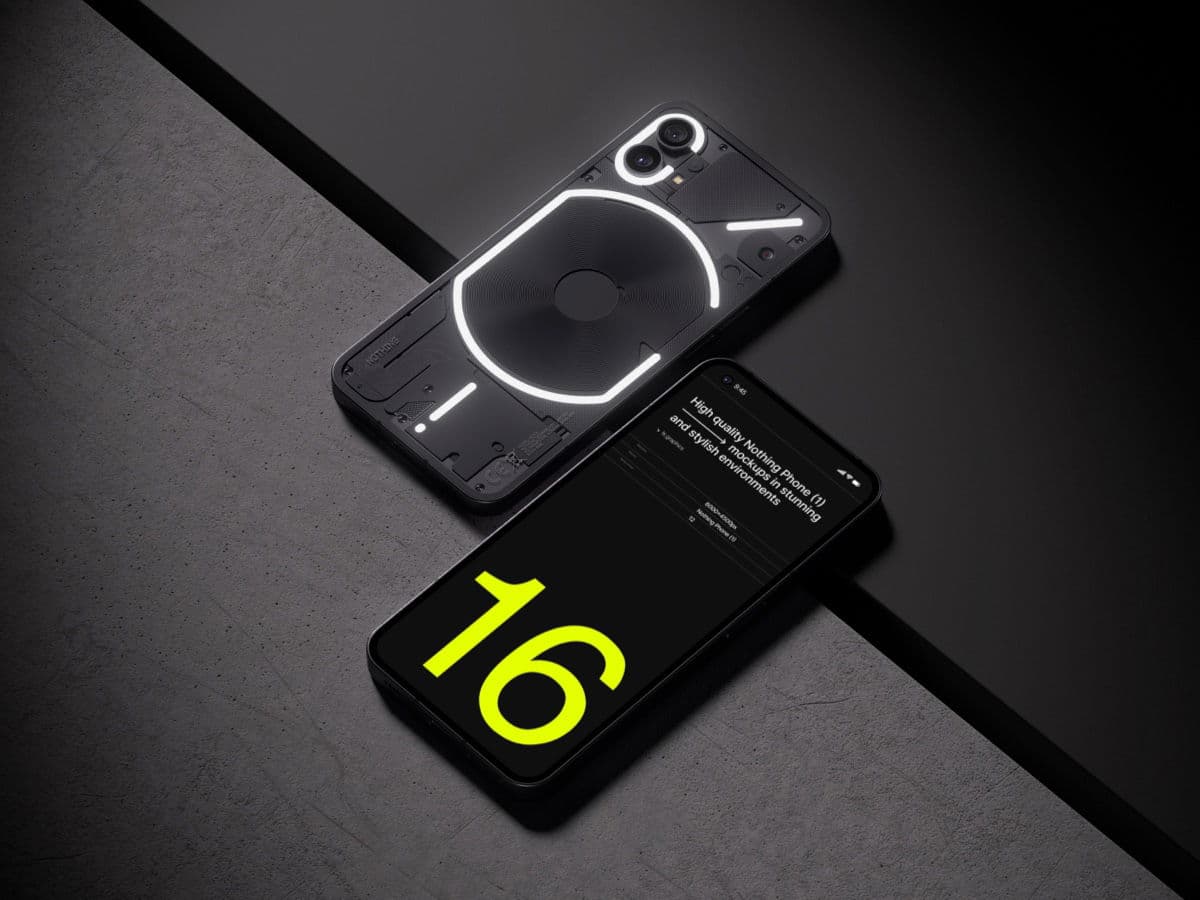 Nothing Phone 1 online mockup