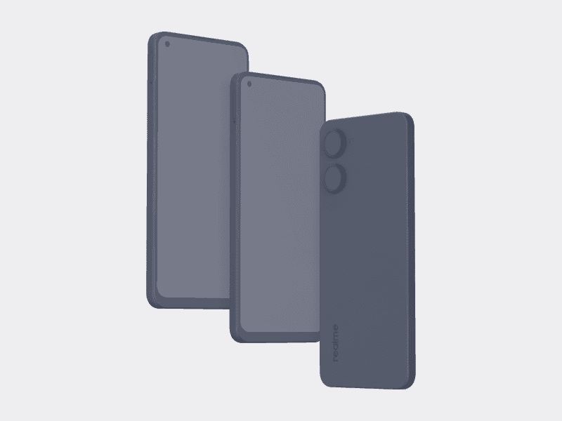Realme 10 online mockup