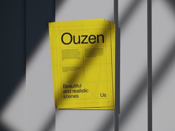 Ouzen online mockup