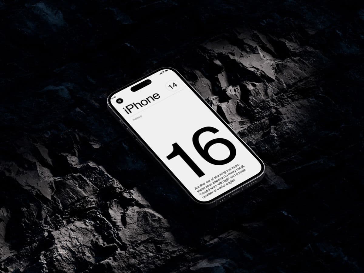 iPhone 14 Pro online mockup