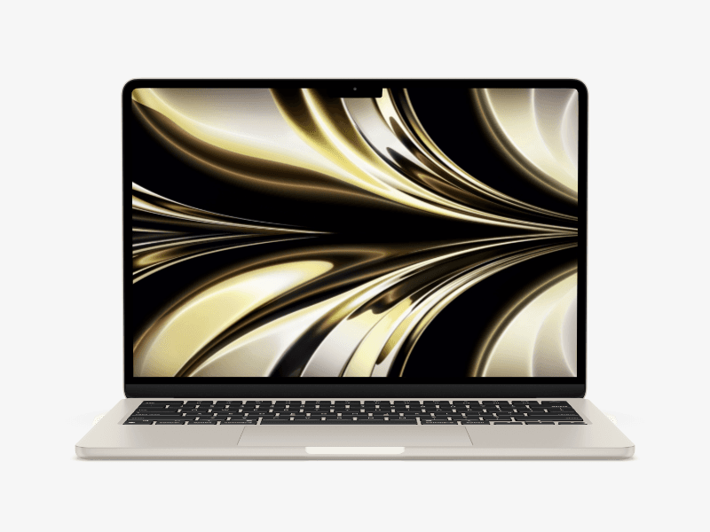 MacBook Air (2022) online mockup