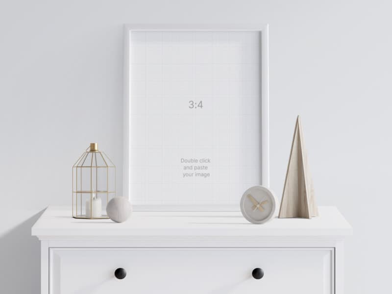 Frames online mockup