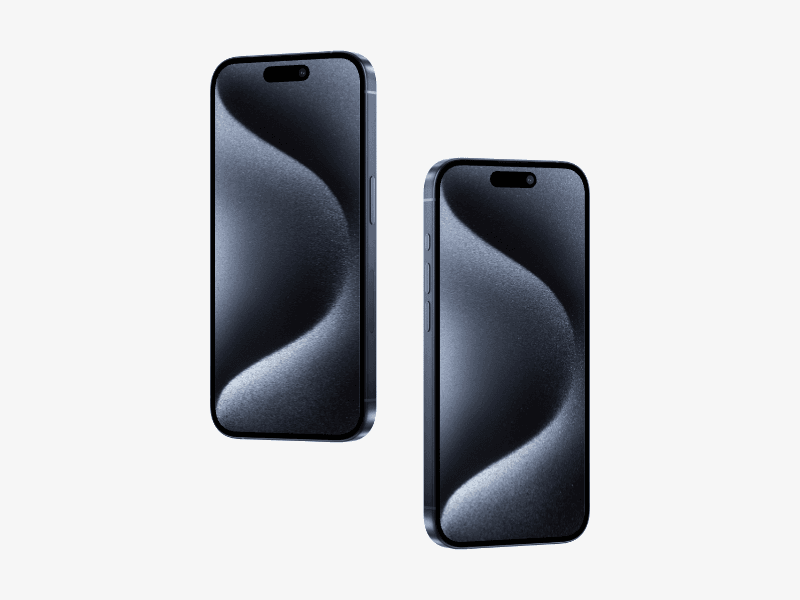 iPhone 15 Pro online mockup