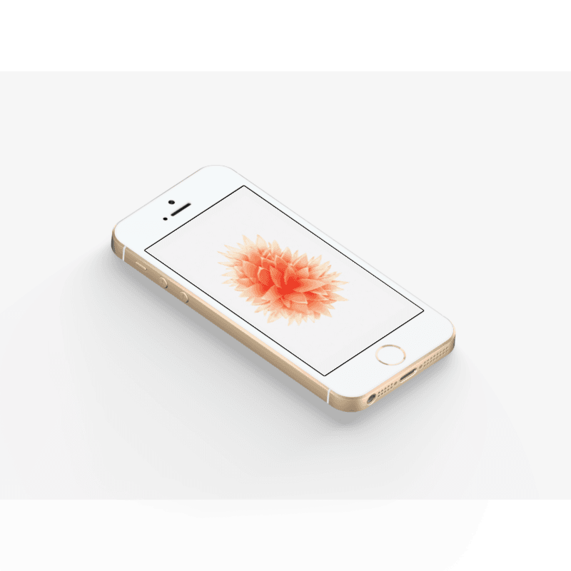 iPhone SE online mockup