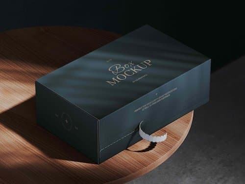 Box online mockup