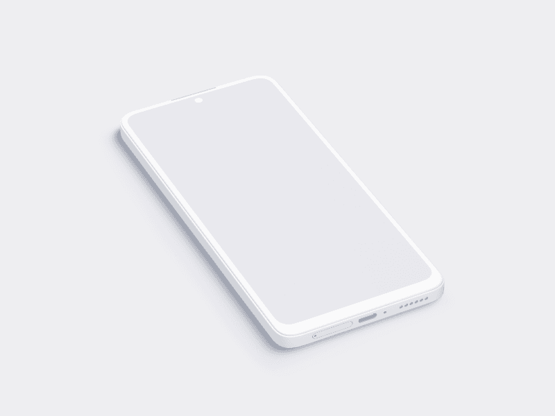 Redmi Note online mockup