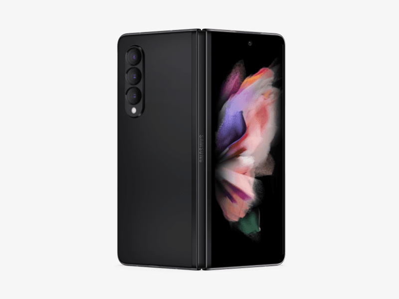 Samsung Galaxy Z Fold 3 online mockup