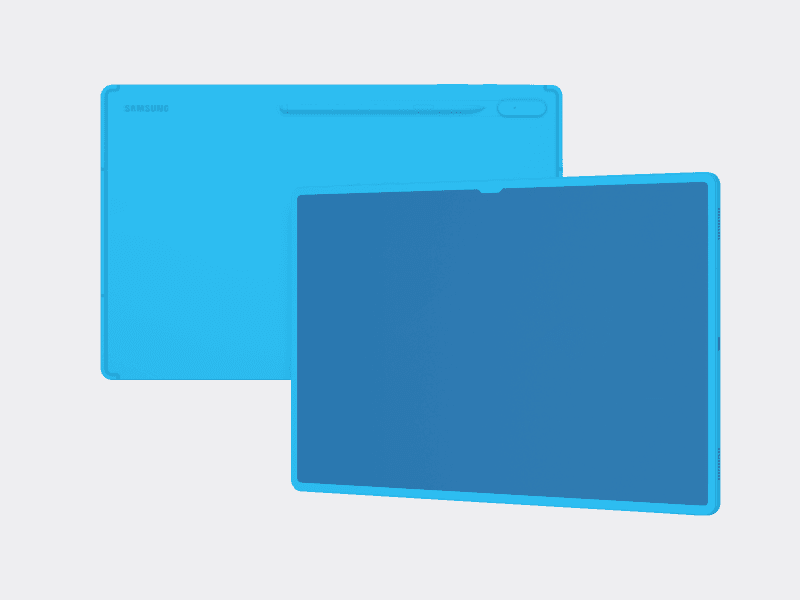 Galaxy Tab S8 Ultra online mockup