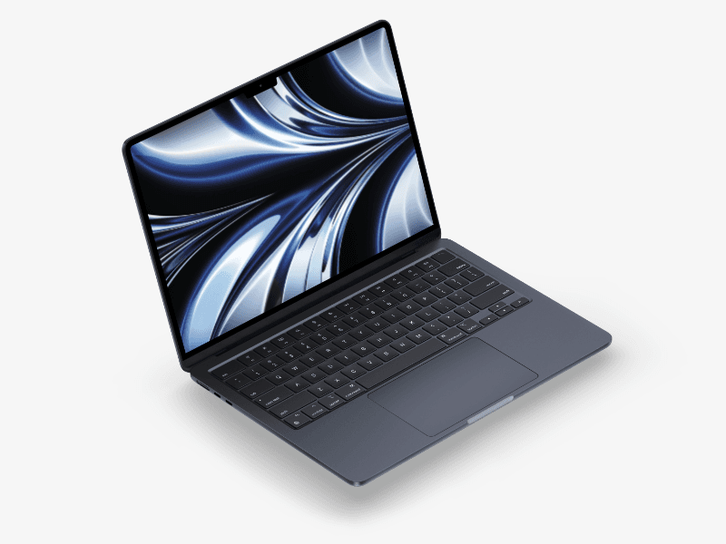 MacBook Air (2022) online mockup