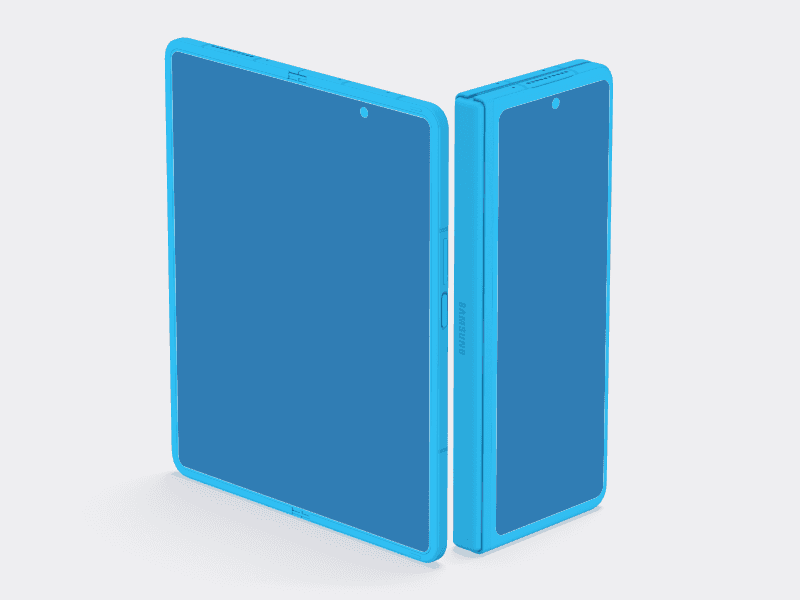 Samsung Galaxy Z Fold 3 online mockup