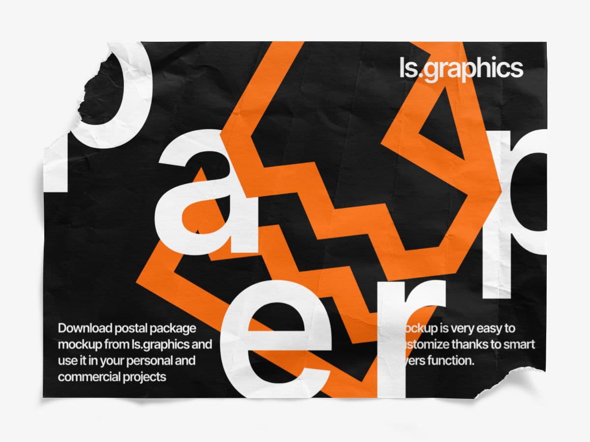 Torn Posters online mockup