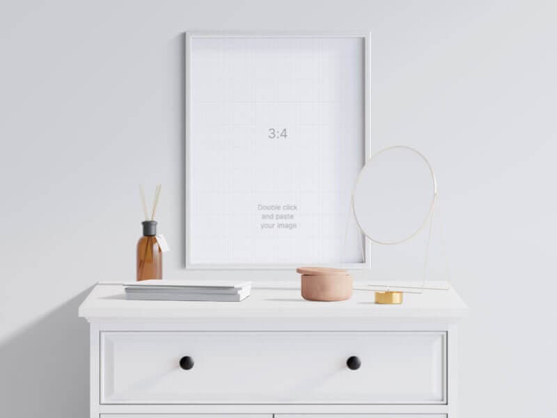 Frames online mockup