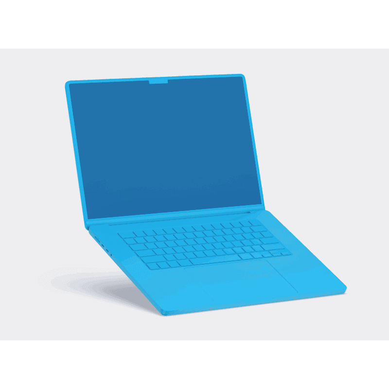 MacBook Pro 16 (2021) online mockup